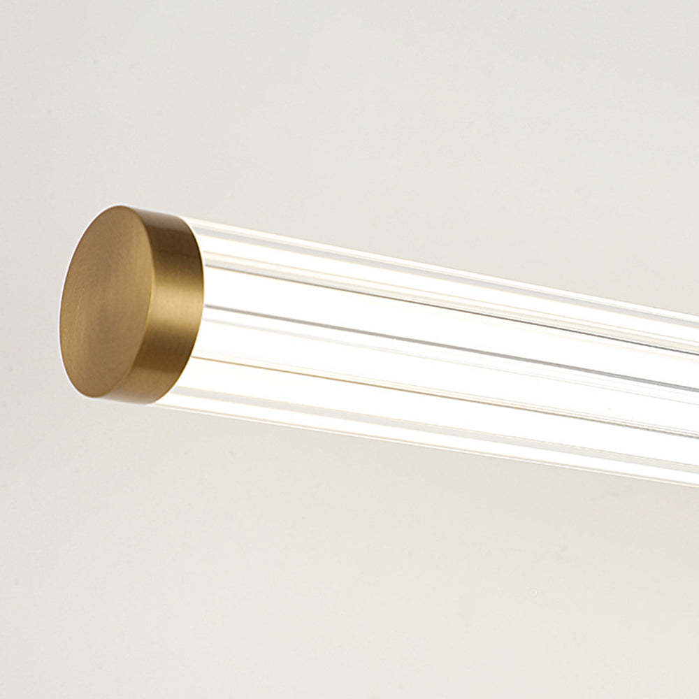 Close-up of Leigh Copper Vanity Light