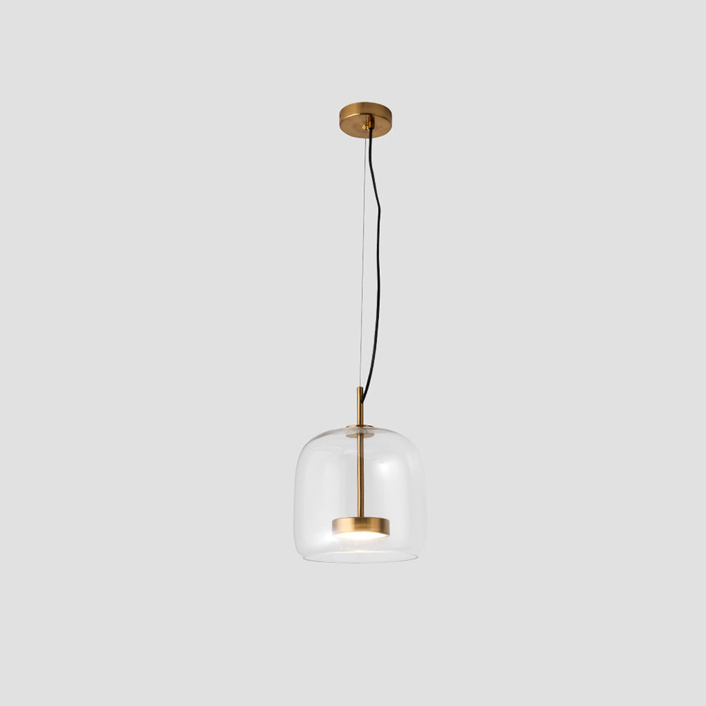 Hailie Morden Glass Pendant Light Living Room