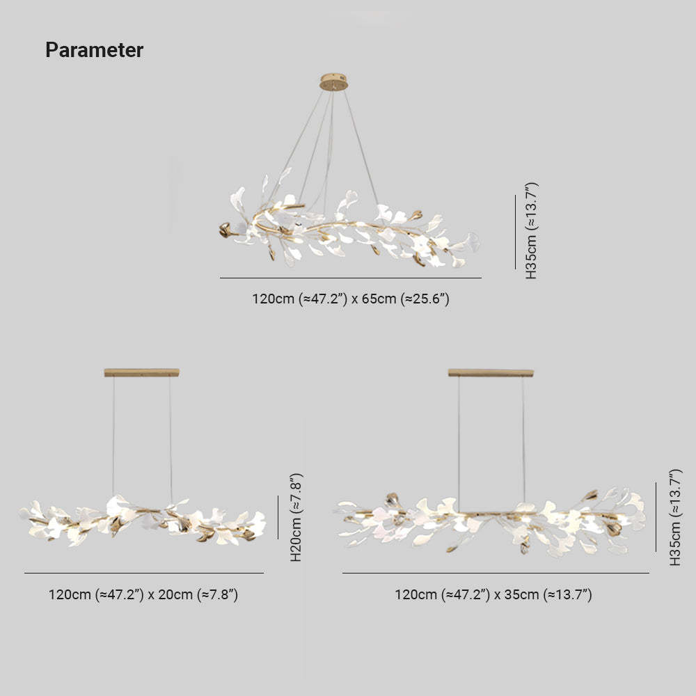 Olivia Chandelier Dimensions