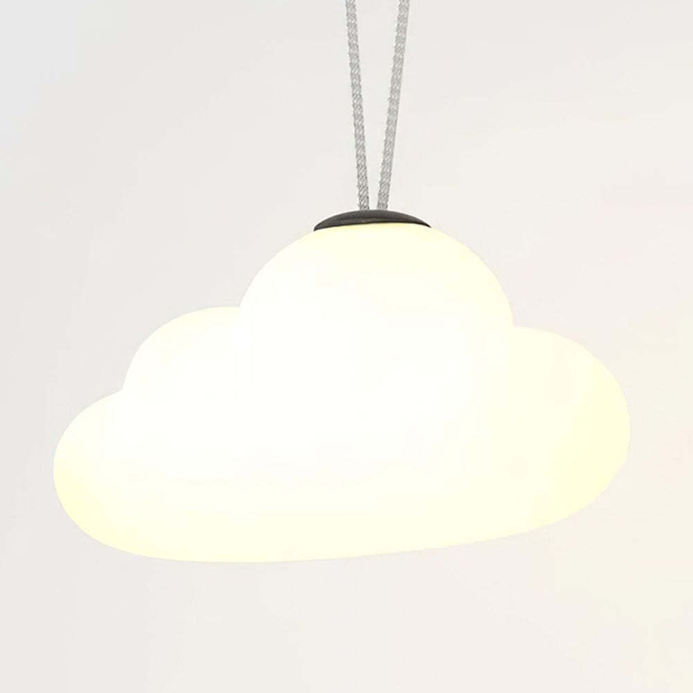 Minori cloud light. Acrylic modern pendant for outdoor lighting.