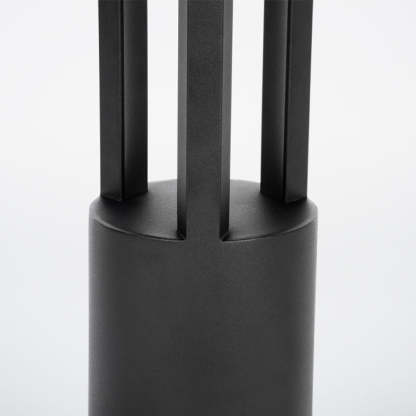 Close-up of Pena Modern Cylindrical Outdoor Path Light's design