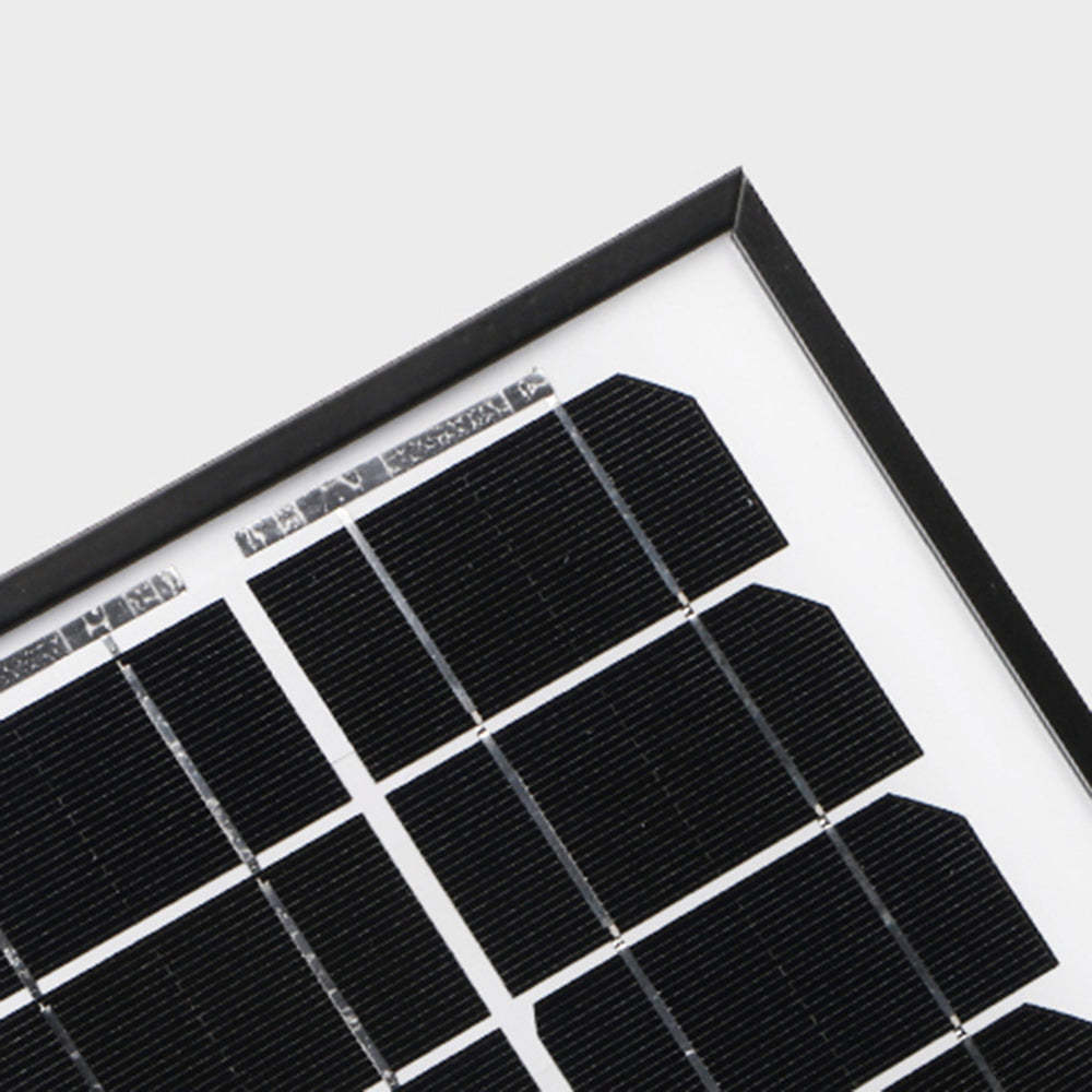 Solar panel detail of Pena outdoor path light