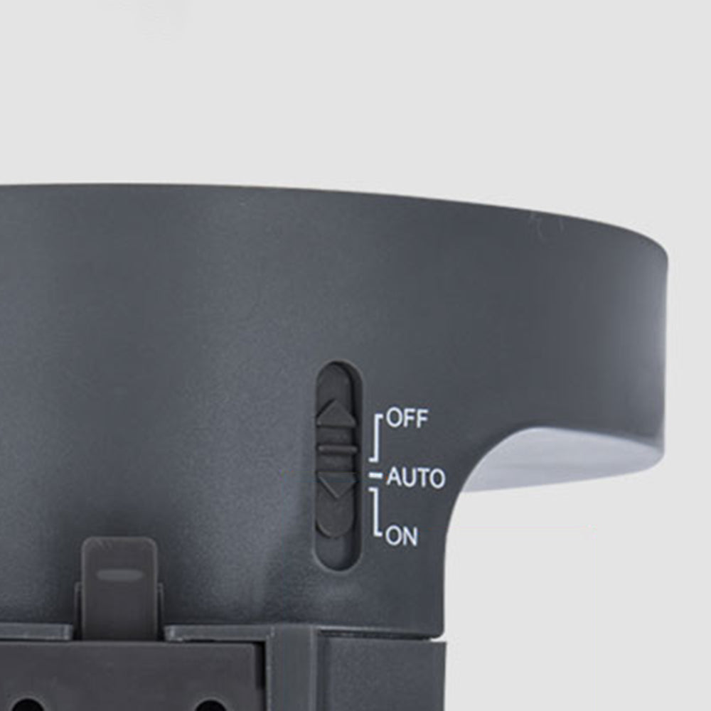 Orr solar light switch: Off, Auto, On. Outdoor lighting control.