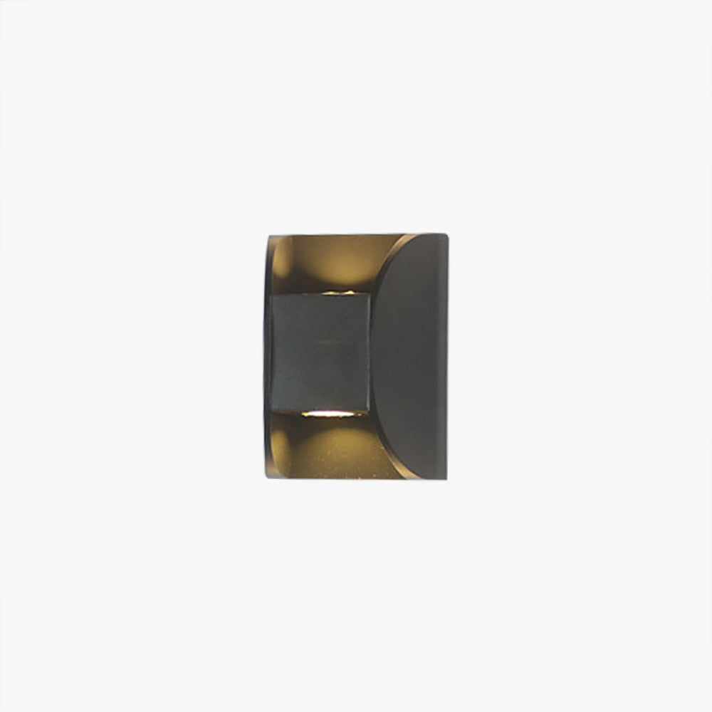 Orr Minimalist Up Down Metal Outdoor Wall Lamp
