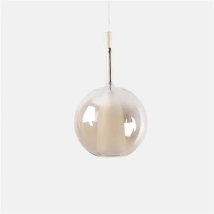 Hailie Sphere LED Pendant Light - Amber Finish