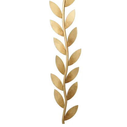 Valentina Wall Lamp Detail: Gold Leaf Accent