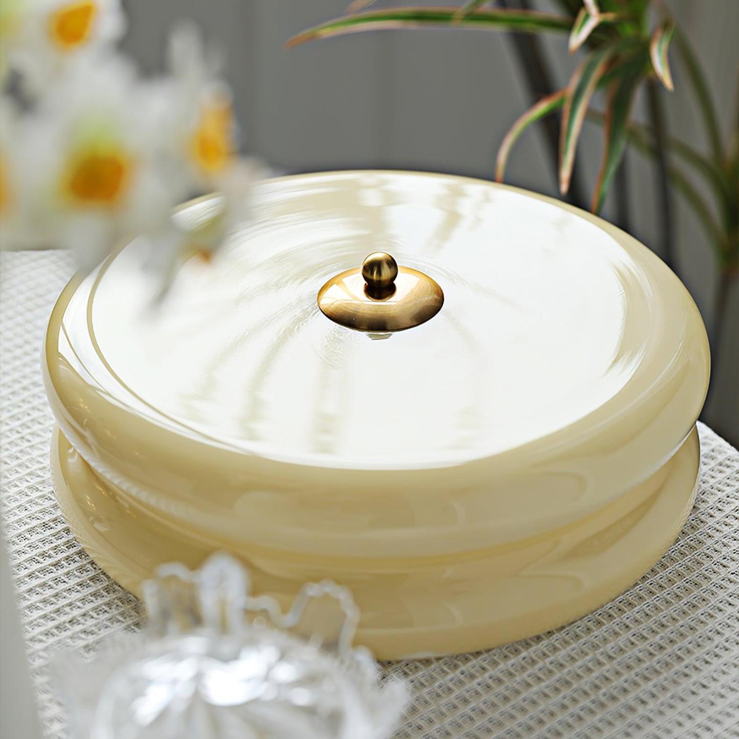 Morandi Round Ceiling Light, vintage style, home lighting, glass fixture
