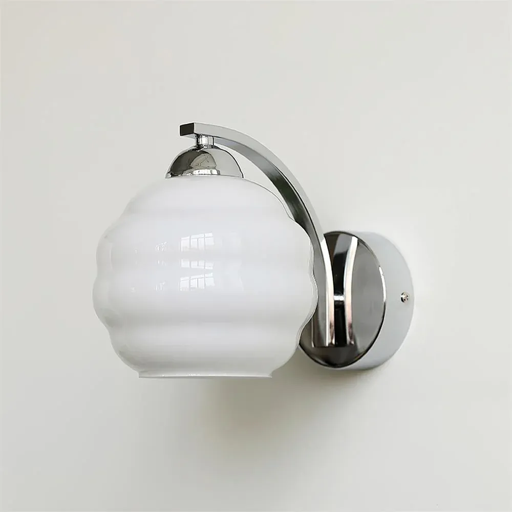 Carins Vintage Antique Glass Wall Light Shades Bedroom Living Room