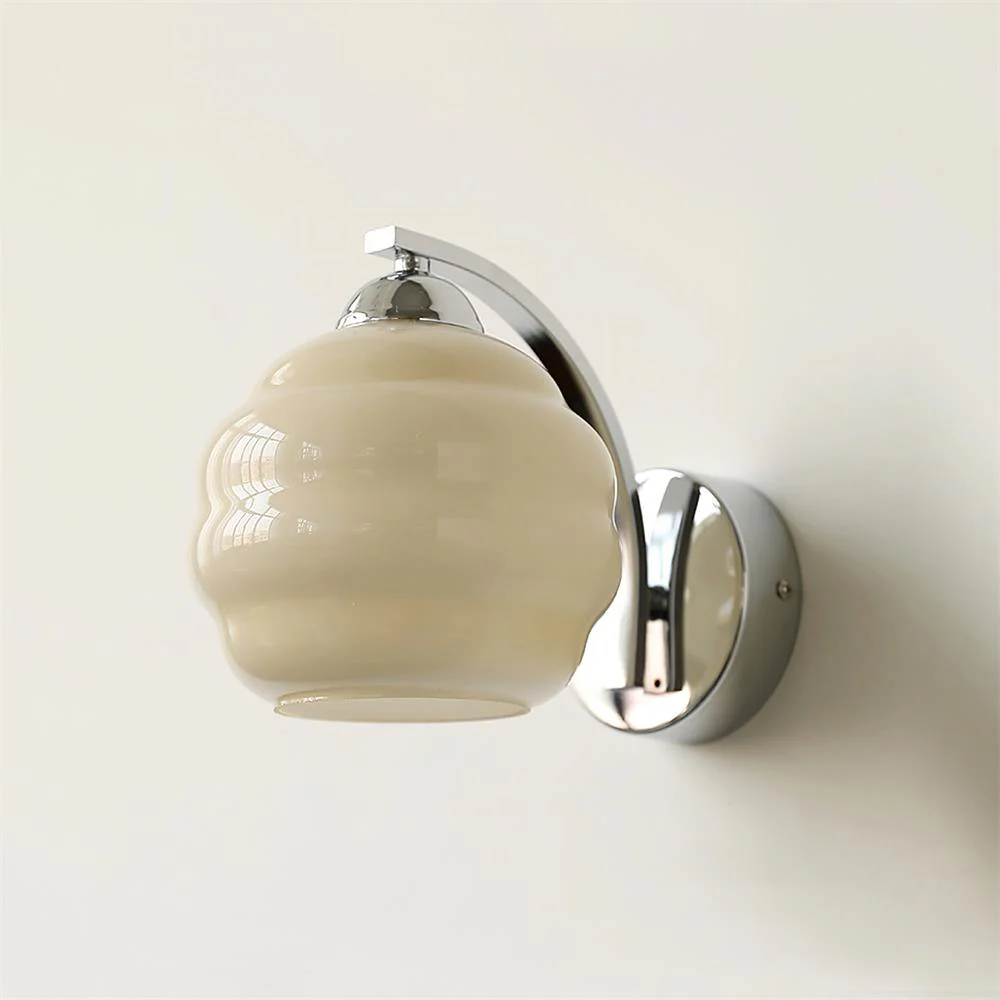 Carins Vintage Antique Glass Wall Light Shades Bedroom Living Room