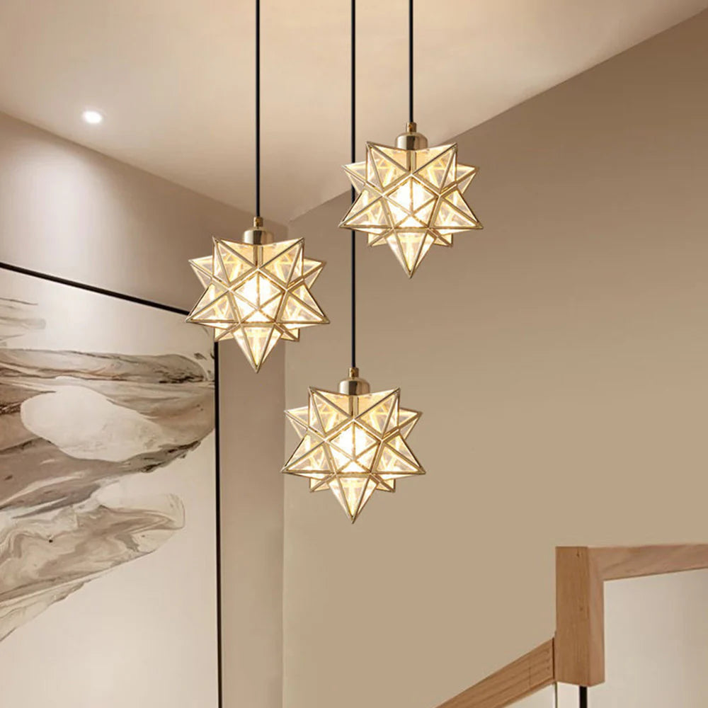 Hailie Comfort Star Pendant Lights - Indoor Lighting