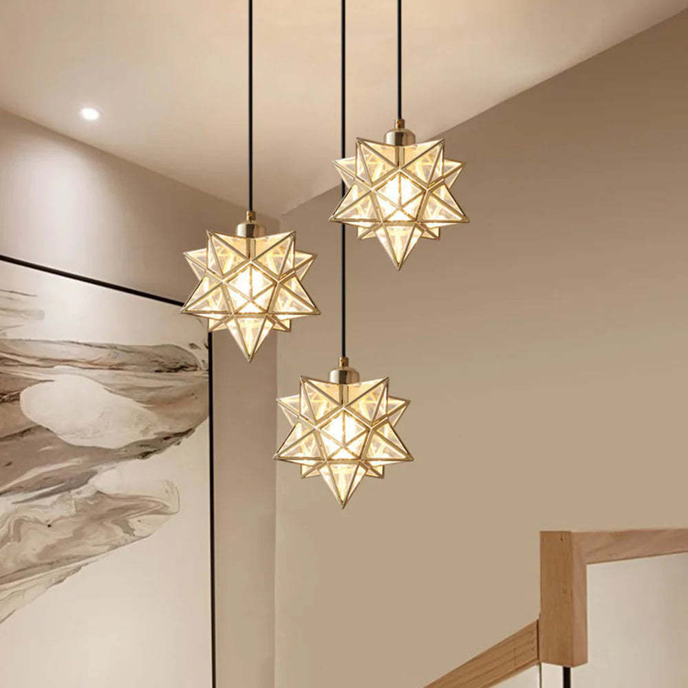 Hailie Comfort Star Pendant Lights - Indoor Lighting