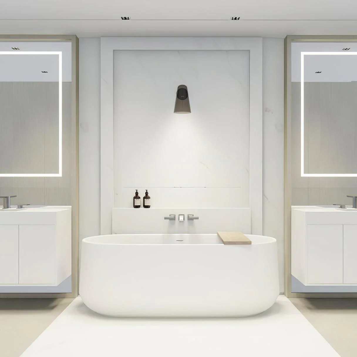 Edge Modern Unusual Glass Wall Light Shades Bathroom Bedroom Hallway