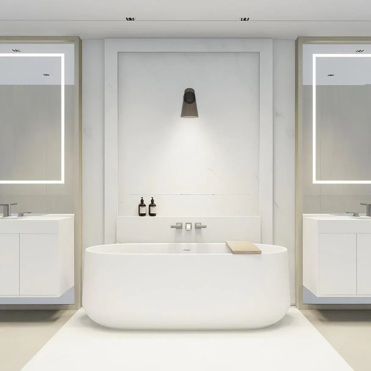 Edge Modern Unusual Glass Wall Light Shades Bathroom Bedroom Hallway