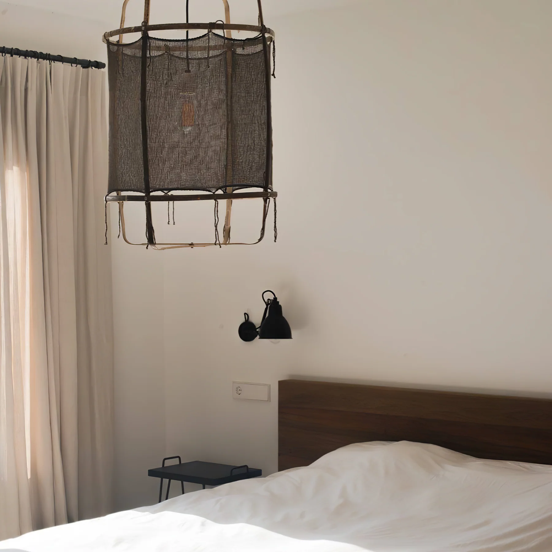 Ozawa Modern Cottage Fabric Pendant Light Shades Living Dining Room Bedroom