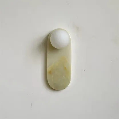 Jade Marble Minimalism Wall Lamp