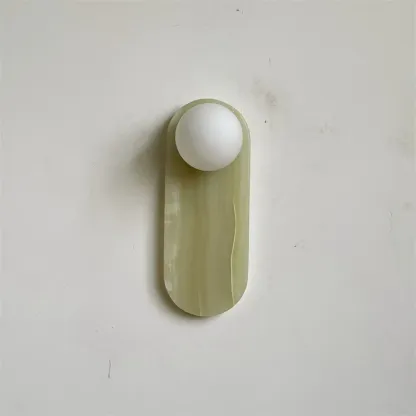 Jade Marble Minimalism Wall Lamp