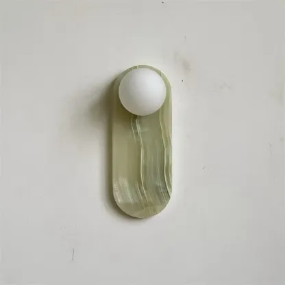 Jade Marble Minimalism Wall Lamp