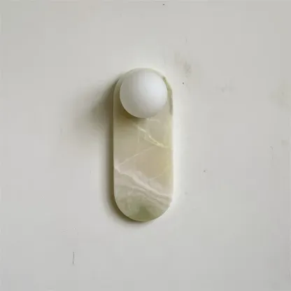 Jade Marble Minimalism Wall Lamp