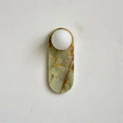 Jade Marble Minimalism Wall Lamp