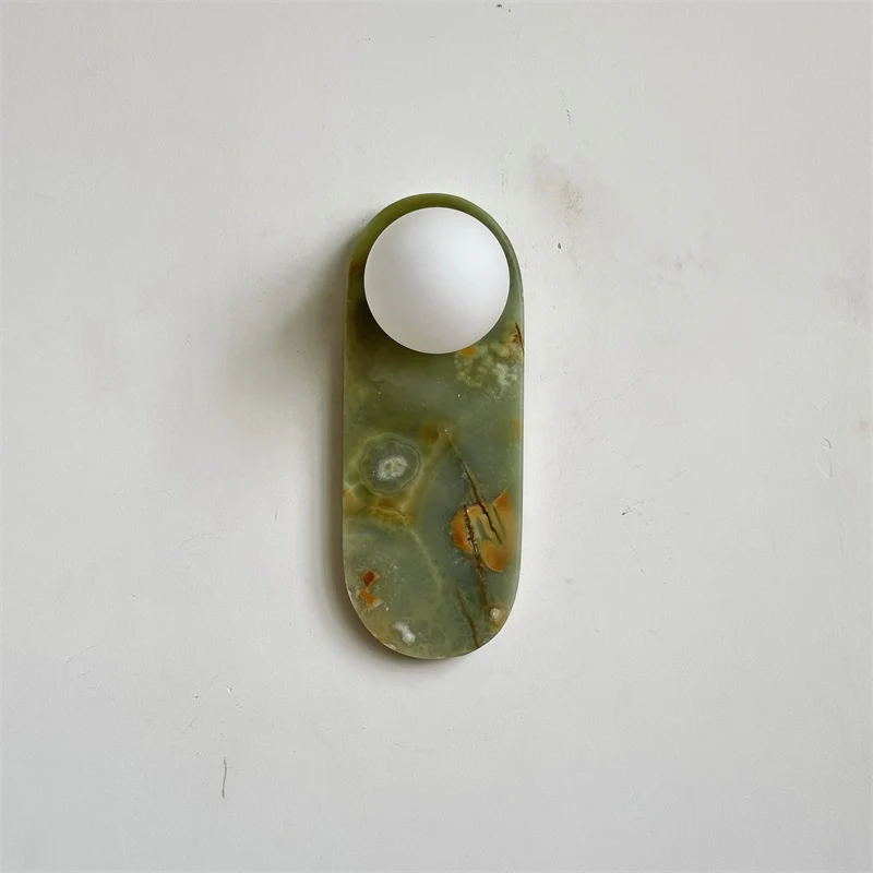 Jade Marble Minimalism Wall Lamp