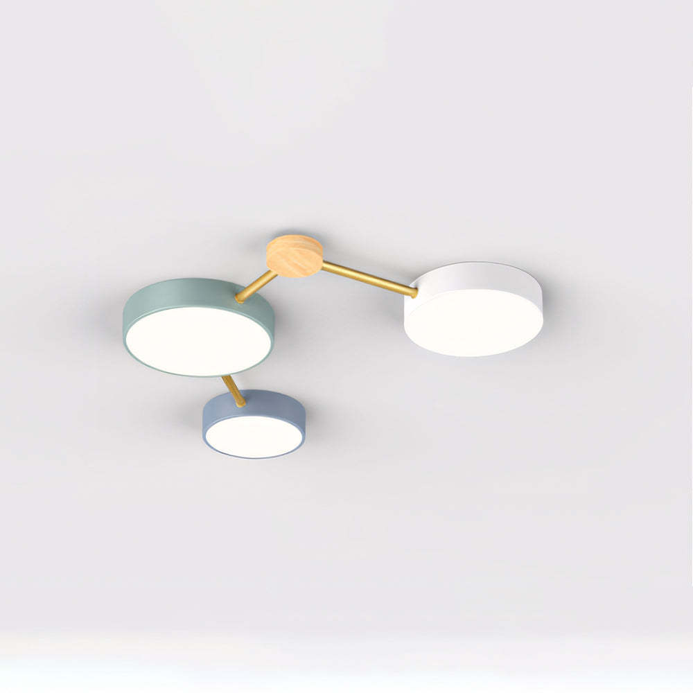 Sienna Modern LED Ceiling Light, multi-color design, modern decor