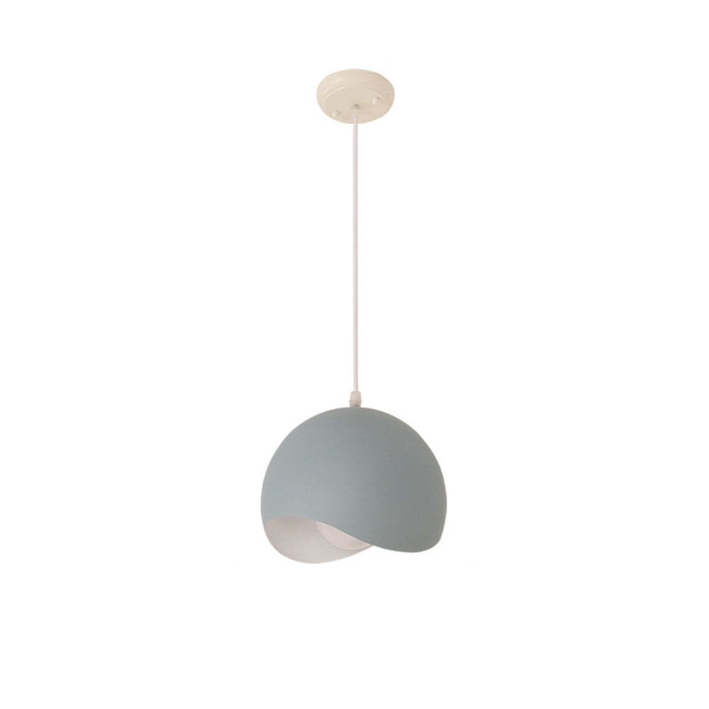 Leilani Globe Pendant Light - Blue Gray