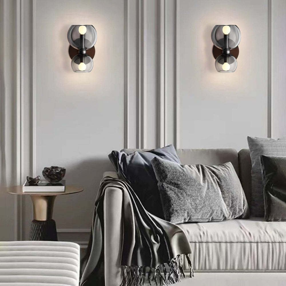 Valentina Hourglass Wall Sconces - Living Room Decor
