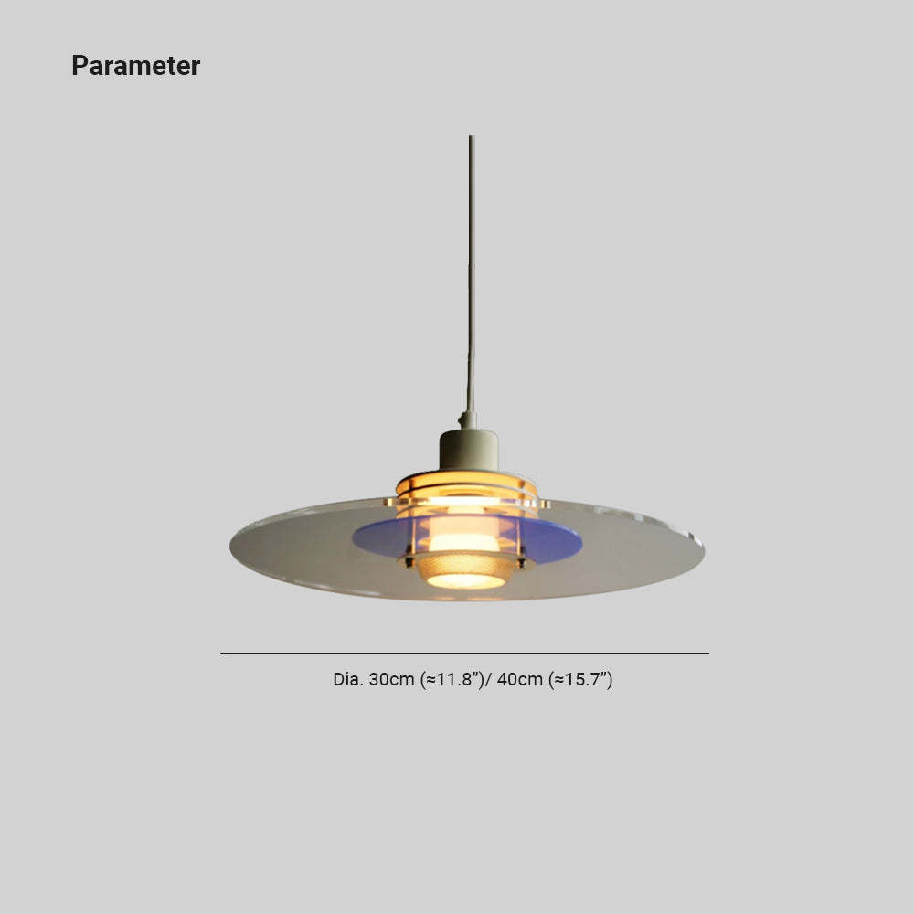 Hailie pendant light dimensions, 30cm/40cm