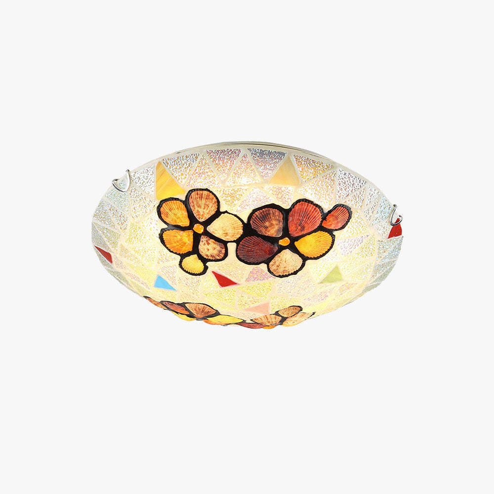 Eryn Modern LED Flush Mount Ceiling Light with flower design