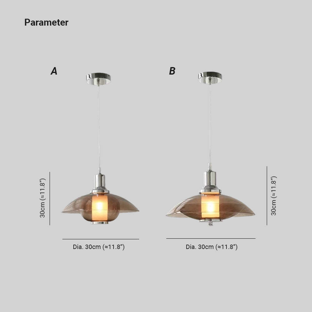 Cairns Modern Pendant Light Dimensions