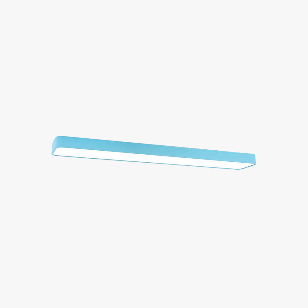 Blue Edge Modern Linear Ceiling Light