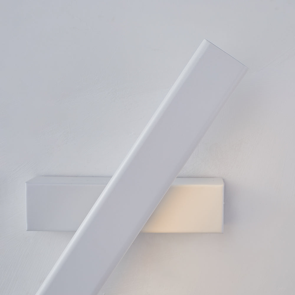 White Aqsa Rotatable Wall Lamp - Modern Lighting Detail