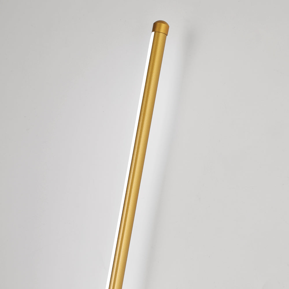Gold Leigh LED vanity light close-up