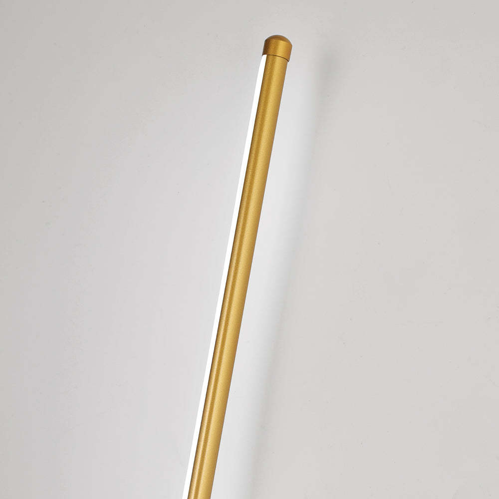 Gold Leigh LED vanity light close-up