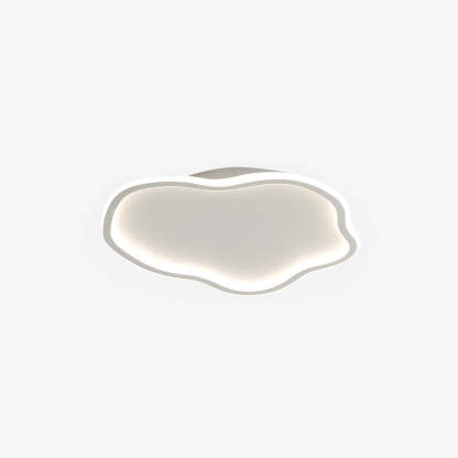Modern white Quinn ceiling light for bedrooms and living rooms