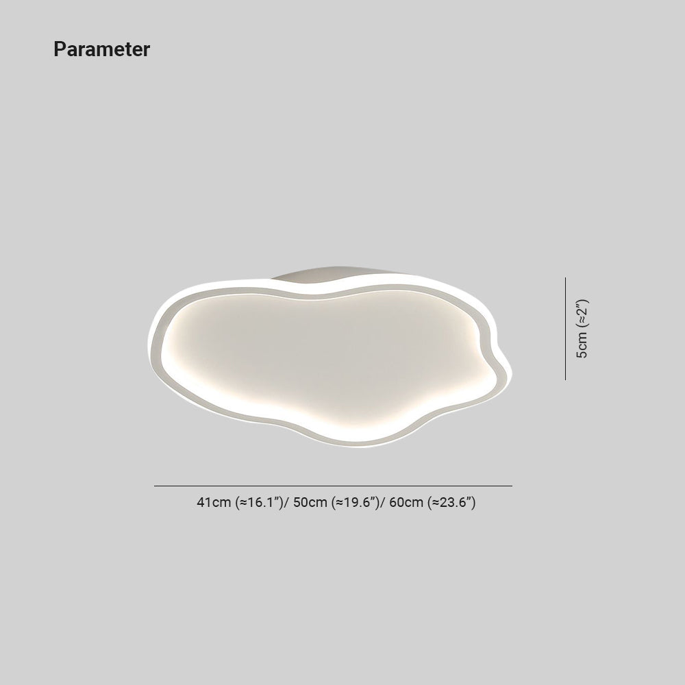 Quinn ceiling light dimensions - 41cm, 50cm, 60cm