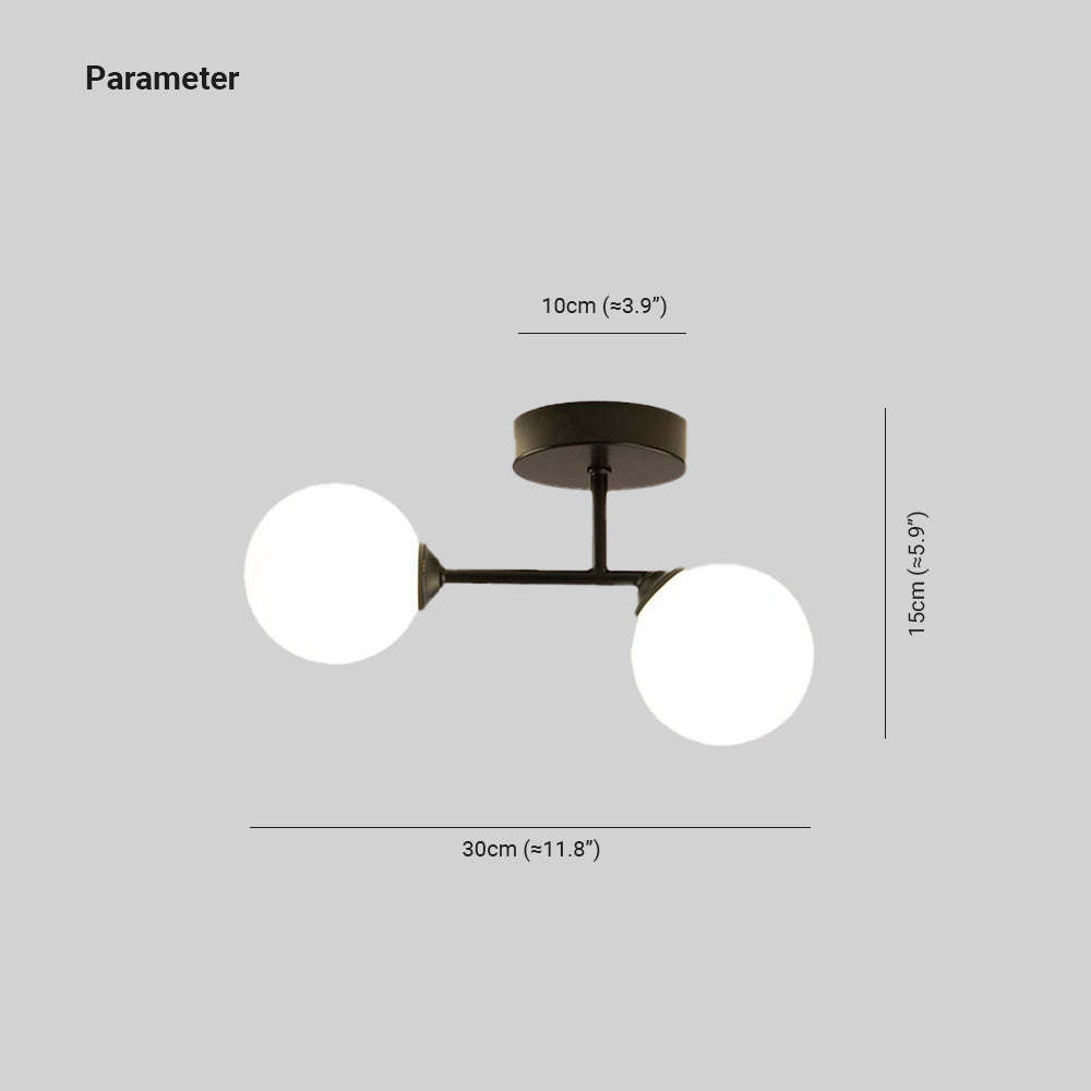 Valentina ceiling light dimensions