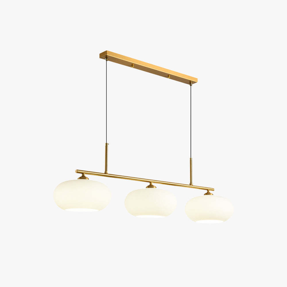 Hailie Cream Cluster Pendant Light with 3 Heads - Lassola Lighting