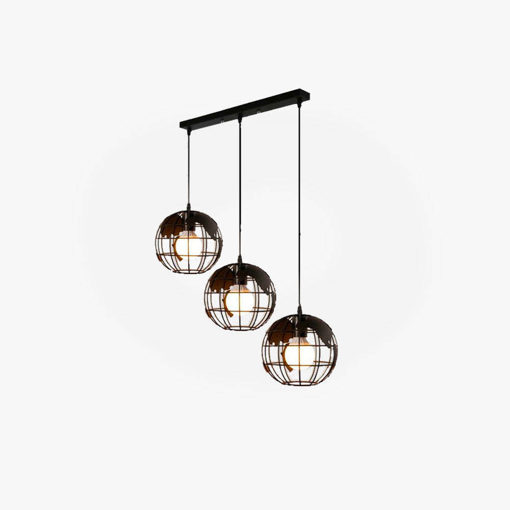 Alessio Cluster Globe Pendant Light - Globe pendant lights