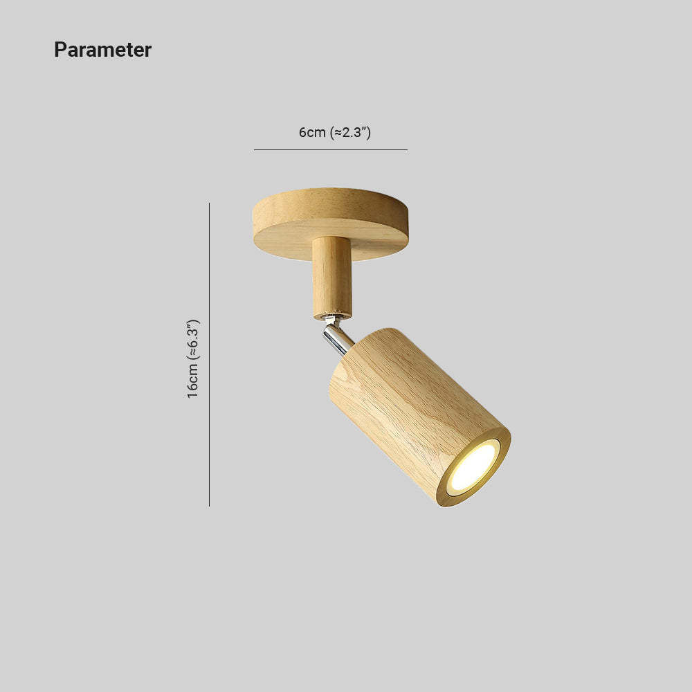 Ozawa LED Spotlight dimensions: 16cm x 6cm