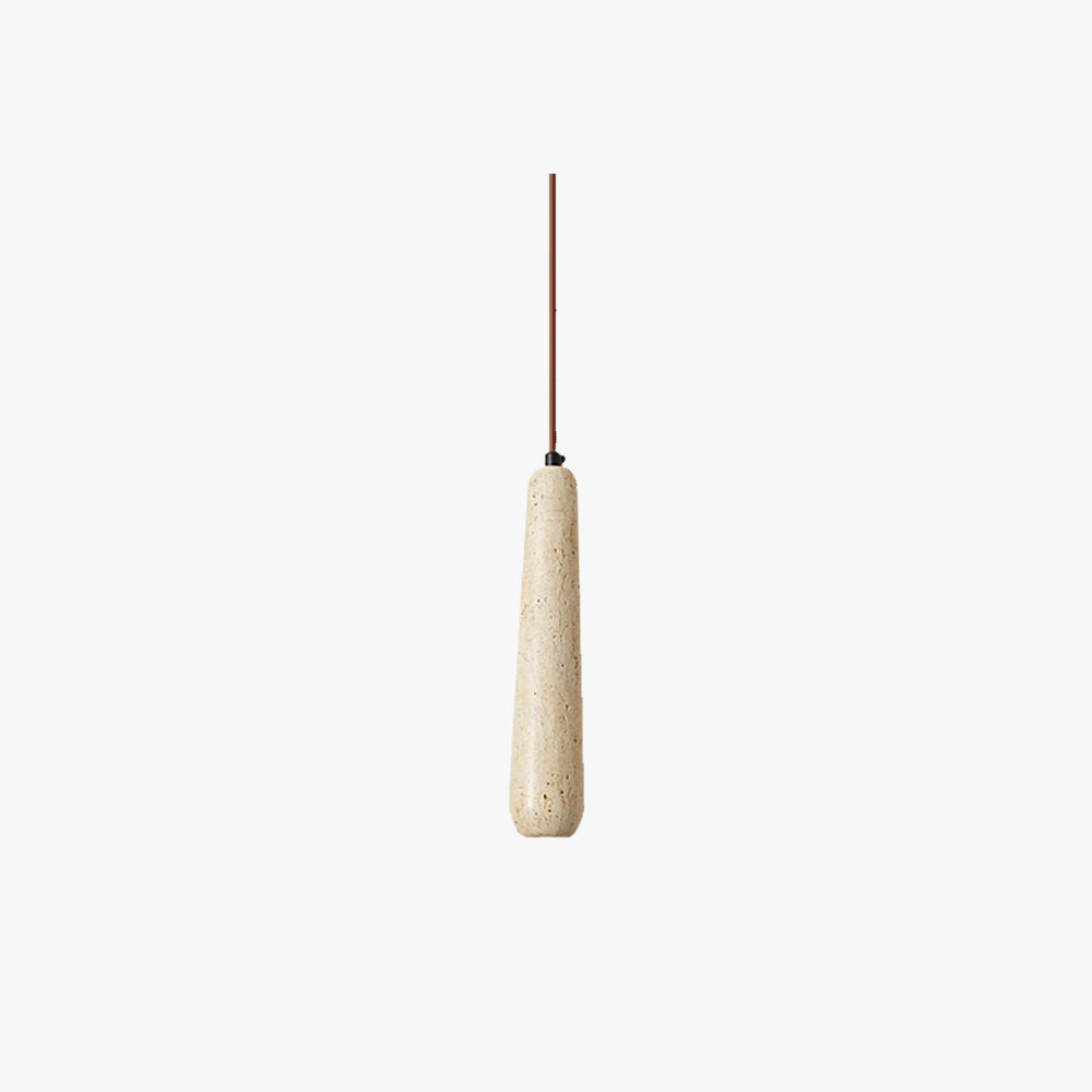 Ozawa minimalist wooden pendant light in natural wood color