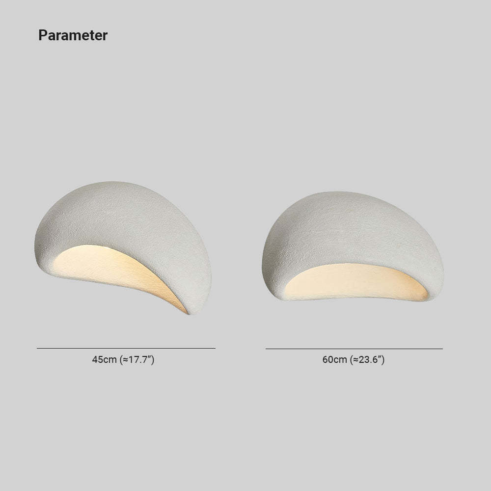 Byers Resin Flush Mount Ceiling Light Dimensions