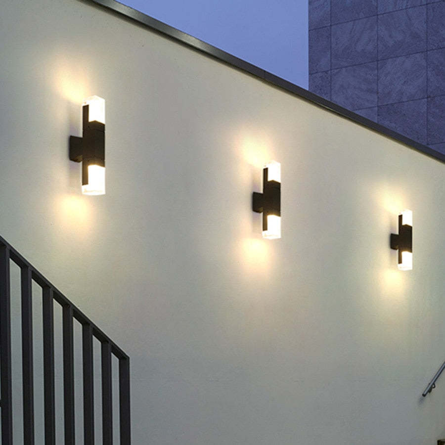 Orr Modern Outdoor Wall Lamps, exterior lighting design