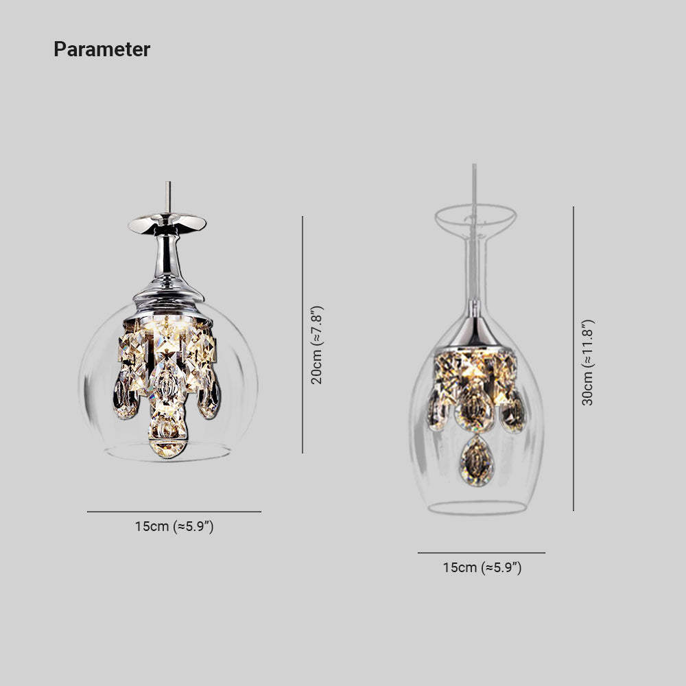 Kristy Pendant Light Dimensions, Modern Crystal Lighting