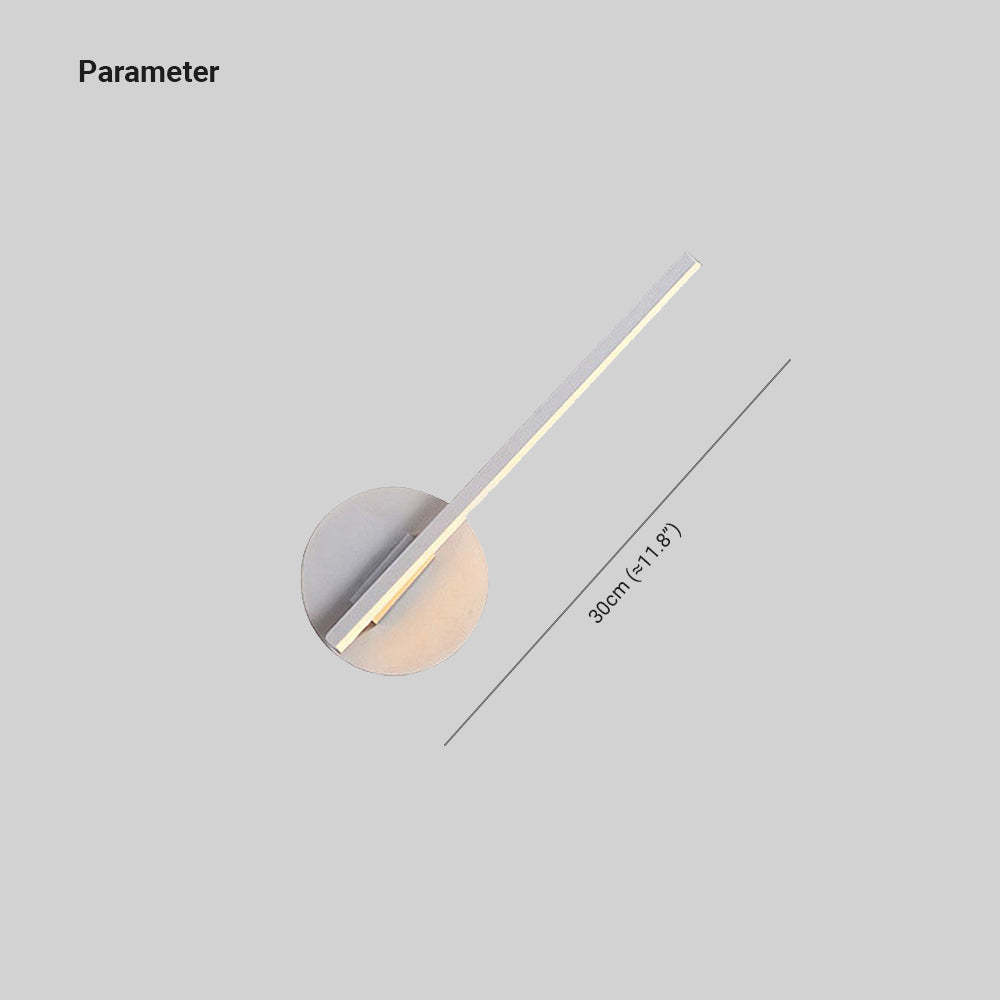 Edge LED Wall Lamp Dimension - 30cm (≈11.8")