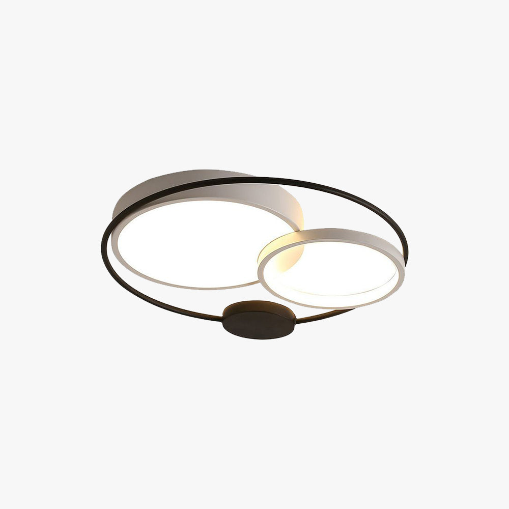 Lacey Modern Circular LED Flush Mount Ceiling Light