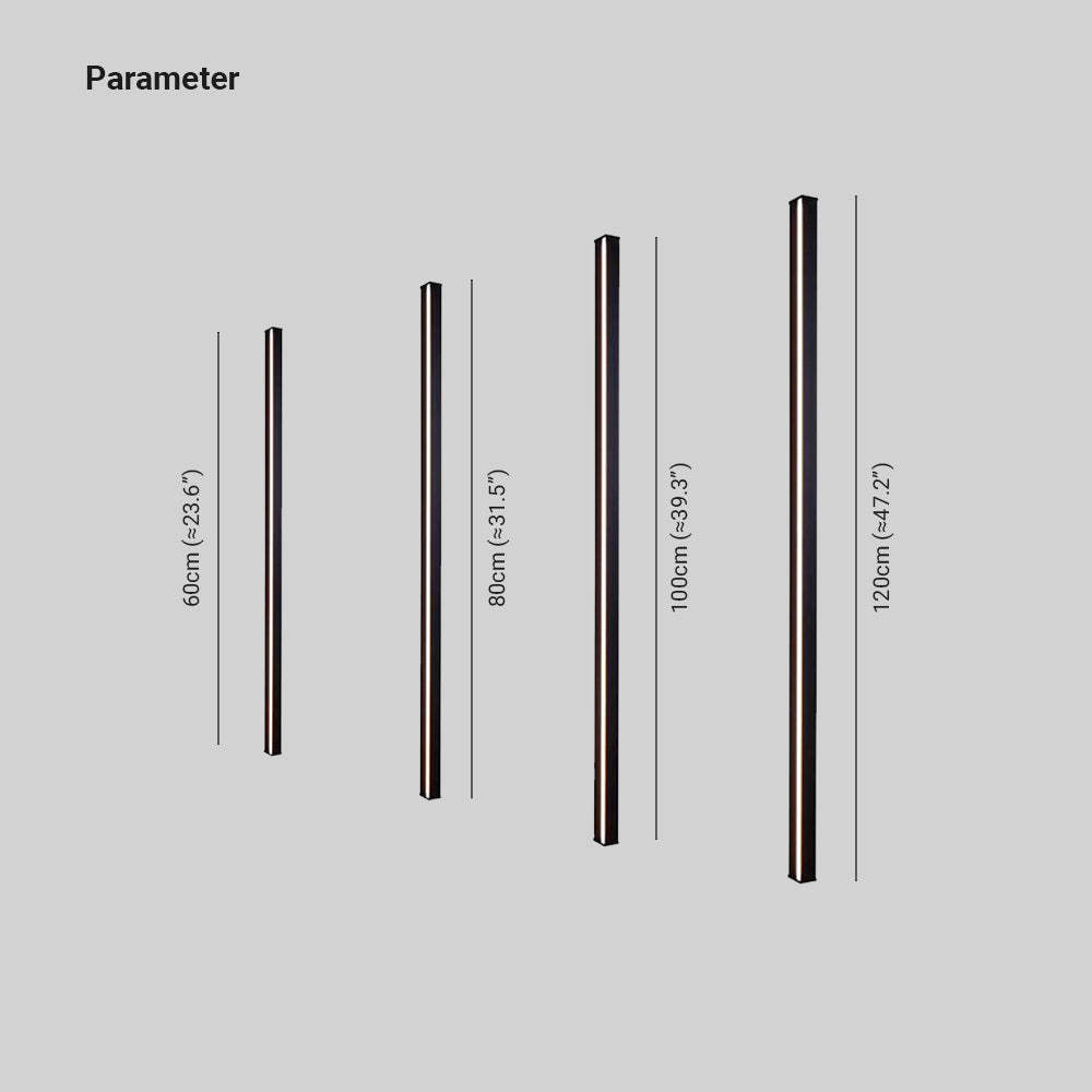 Edge Linear Wall Lamp - Size Variations