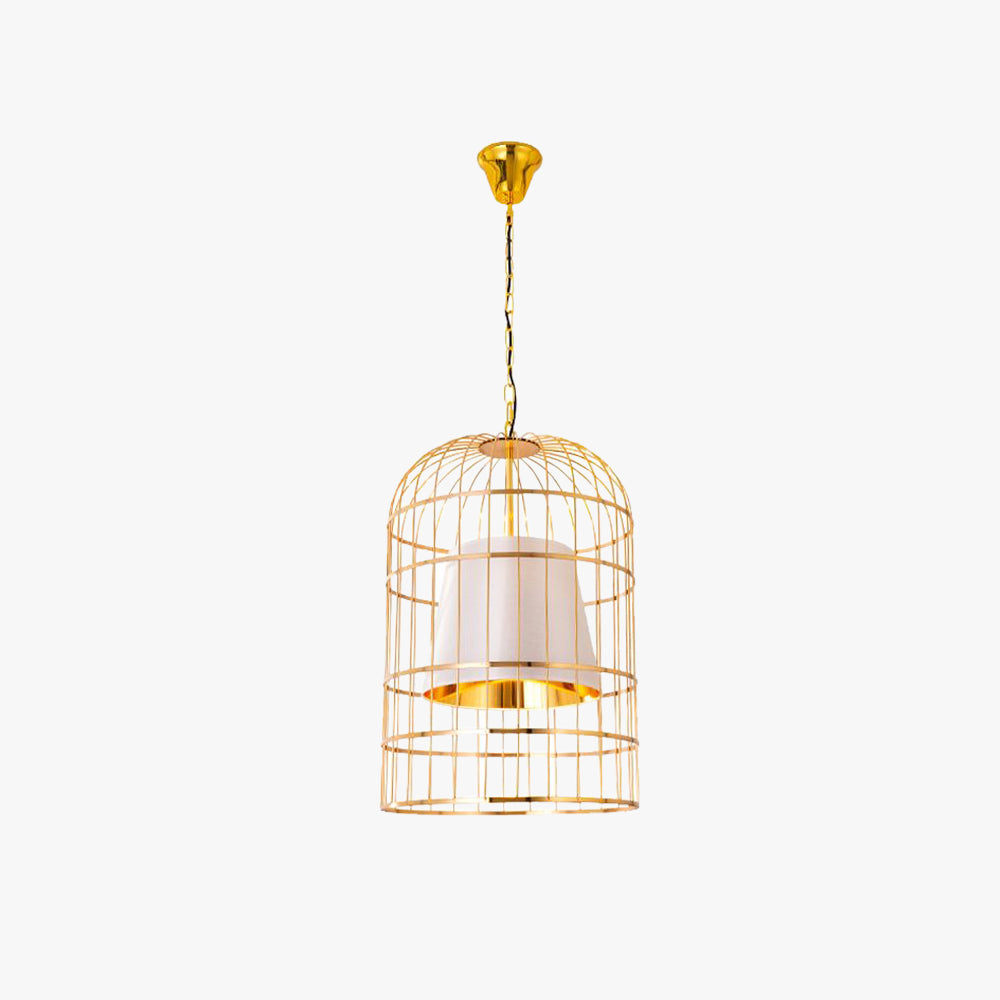 Alessio Vintage Bird Cage Pendant Light