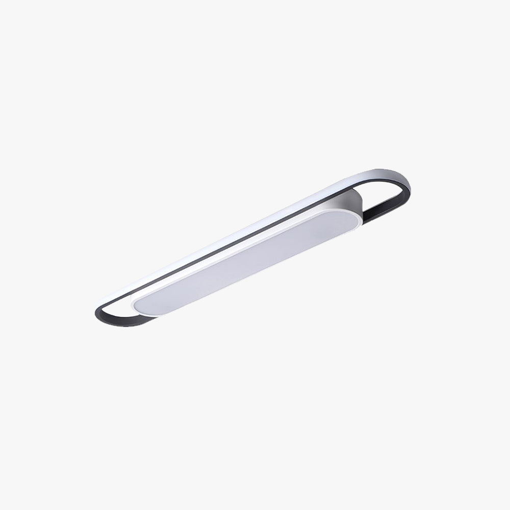 Quinn Minimalist Linear Flush Mount Ceiling Light
