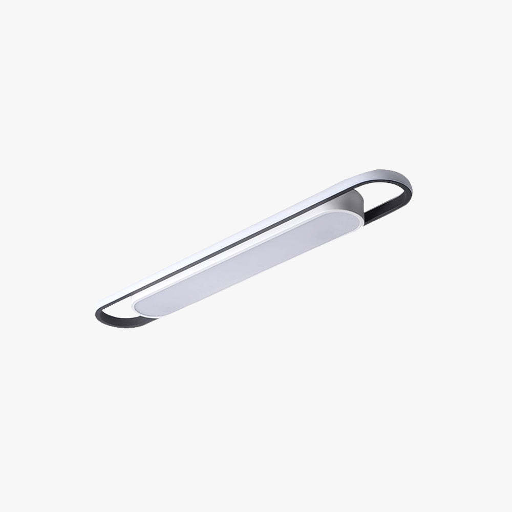 Quinn Minimalist Linear Flush Mount Ceiling Light